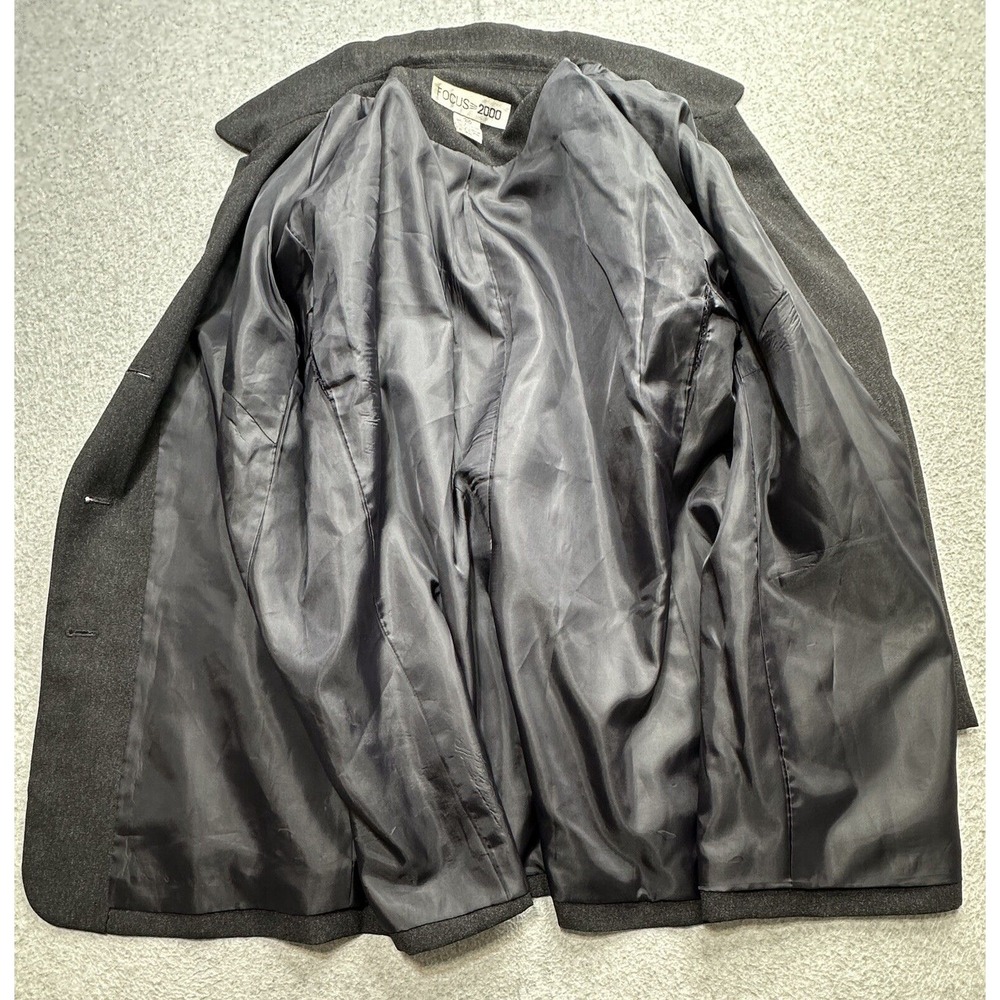 Focus 2000 Jacket Blazer Womens 16w Black Preppy Business Outdoors Casual Ladies View 3